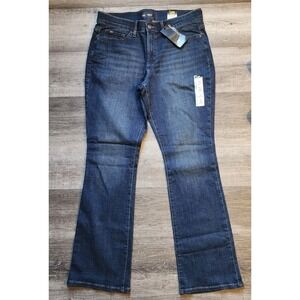 NWT Lee Women's Regular Fit Boot Cut Mid Rise Flex Motion Jeans Size 14